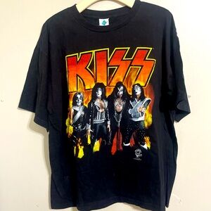 AUTHENTIC KISS World Wide Concert T-Shirt • XL